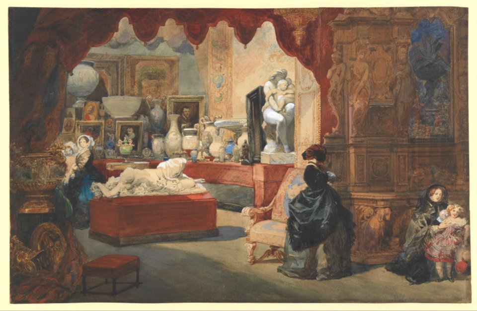 Interior of a Museum MET DP213781