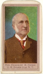 Honorable Chauncey M. Depew, United States Senator from New York, from the Heroes of the Spanish War series (T175) MET DP842551
