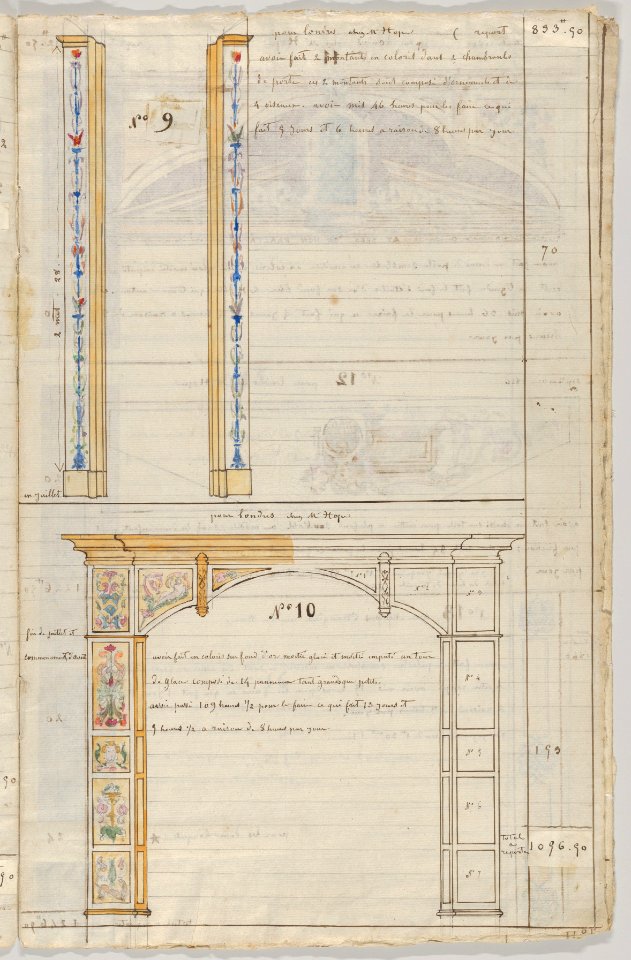 Interior Decorator’s Account Book of Hours Spent MET DP835399