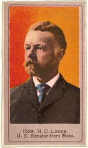 Honorable H. C. Lodge, United States Senator from Massachusetts, from the Heroes of the Spanish War series (T175) MET DP842568