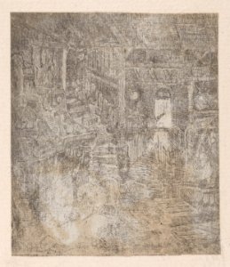 Interior with a Spiral Staircase Met DP889778