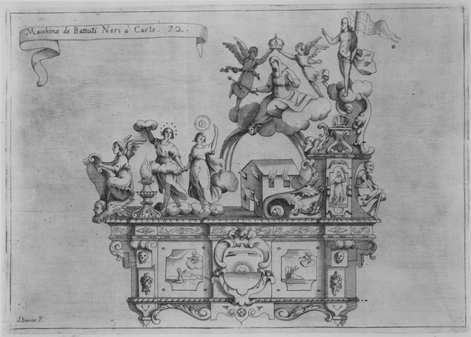 Il Fuoco Trionfante...della Traslatione della Miracolo...La Madona Del Fuoco...li xx di Ottobre MDCXXXVI MET MM21171