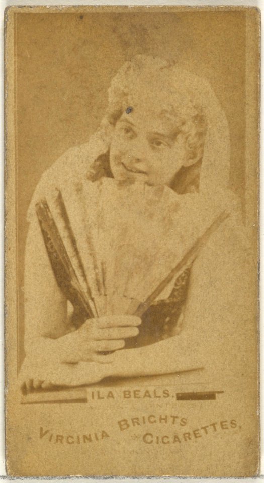 Ila Beals, from the Actors and Actresses series (N45, Type 1) for Virginia Brights Cigarettes MET DP828867