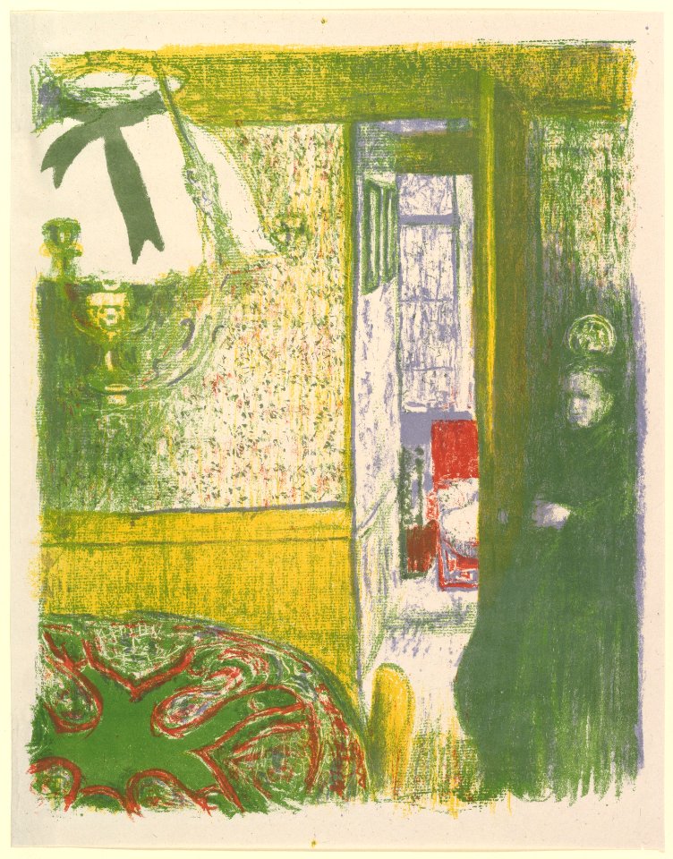 Interior with a Hanging Lamp, from the series Landscapes and Interiors MET DP827206