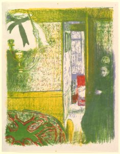 Interior with a Hanging Lamp, from the series Landscapes and Interiors MET DP827206