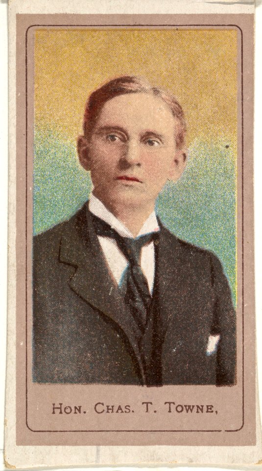 Honorable Charles T. Towne, from the Heroes of the Spanish War series (T175) MET DP842589