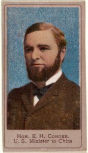 Honorable E. H. Conger, United States MInister to China, from the Heroes of the Spanish War series (T175) MET DP842550