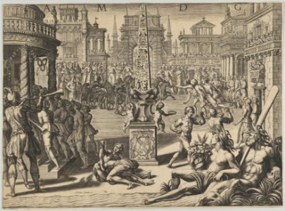 Horse Racing in a Roman Hippodrome MET DP853536