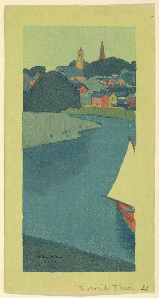 Ipswich Town, or Harbor Scene MET DP838309