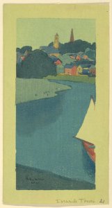 Ipswich Town, or Harbor Scene MET DP838309