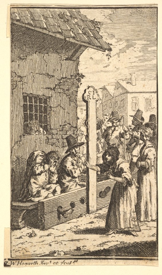 Hudibras in Tribulation (Seventeen Small Illustrations for Samuel Butler's Hudibras, no. 7) MET DP824919