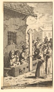 Hudibras in Tribulation (Seventeen Small Illustrations for Samuel Butler's Hudibras, no. 7) MET DP824919