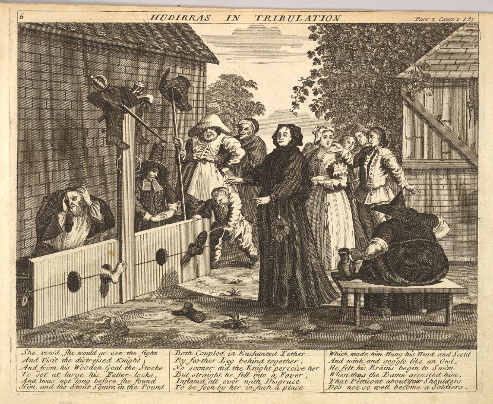 Hudibras in Tribulation (Plate 6- Illustrations to Samuel Butler's Hudibras) MET DP825447