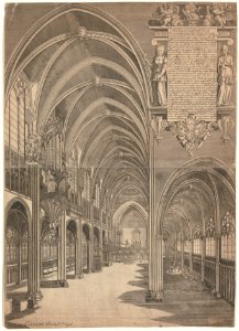 Interior View of Strasbourg Cathedral MET DP102697