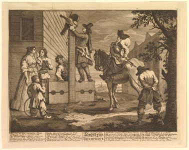 Hudibras Triumphant (Twelve Large Illustrations for Samuel Butler's Hudibras, Plate 4) MET DP826949