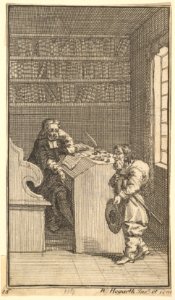 Hudibras and the Lawyer (Seventeen Small Illustrations for Samuel Butler's Hudibras, no.16) MET DP824922