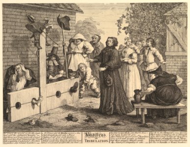 Hudibras in Tribulation (Twelve Large Illustrations for Saumel Butler's Hudibras, Plate 6) MET DP824950