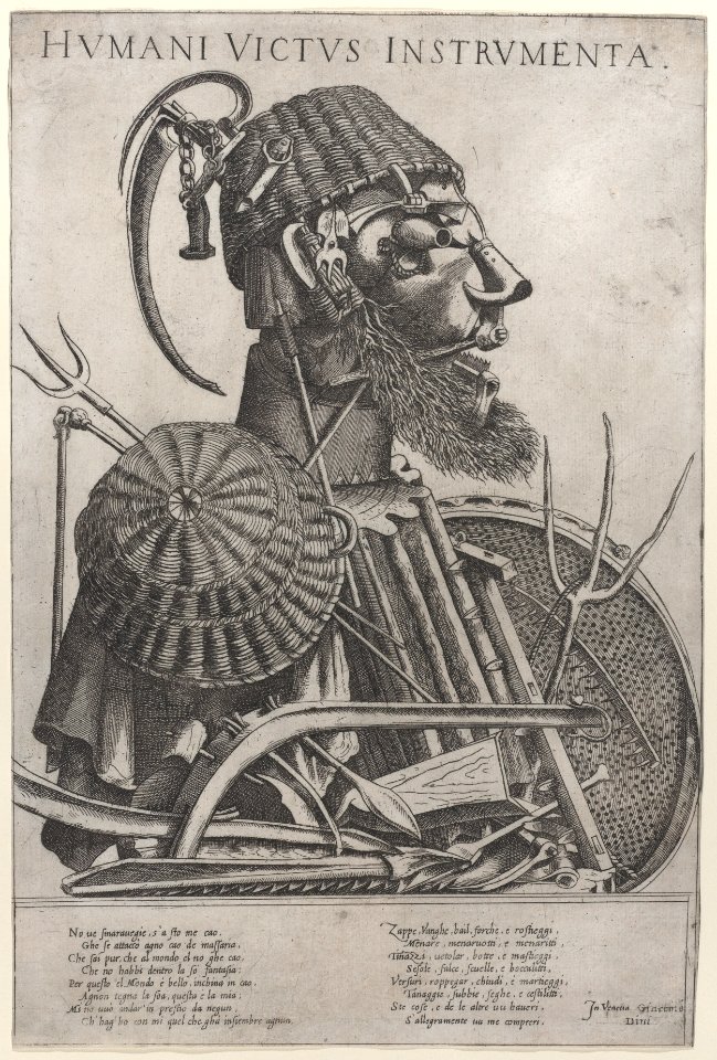 Instruments of Human Sustenance (Humani Victus Instrumenta)- Agriculture Met DP885903