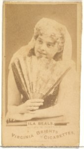 Ila Beals, from the Actors and Actresses series (N45, Type 1) for Virginia Brights Cigarettes MET DP830120