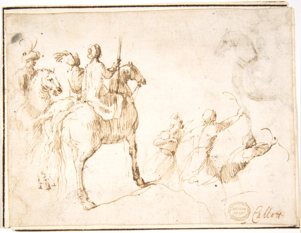 Horsemen and Archers MET DP807691
