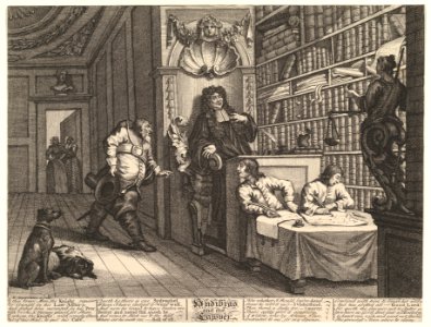 Hudibras and the Lawyer (Twelve Large Illustrations for Samuel Butler's Hudibras, Plate 12) MET DP824949