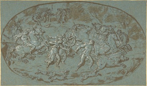 Hunt of the Calydonian Boar MET DP802339