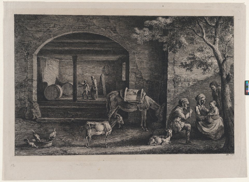 Interior of a Farm at Saint-Jean-de-Touslas MET DP874571