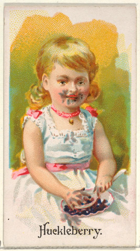Huckleberry, from the Fruits series (N12) for Allen & Ginter Cigarettes Brands MET DP834623