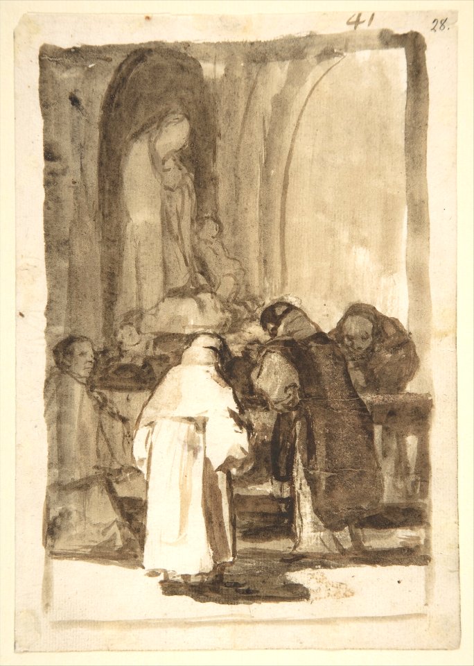 Interior of a Church; Images of Spain Album (F), page 41 MET DP800215