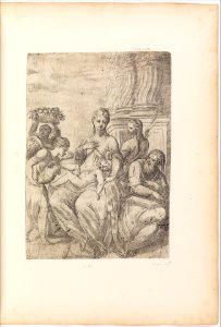 Holy Family with St. John the Baptist and Angels MET DP269575
