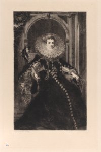 Infanta Isabella, after Simon de Vos Met DP886848