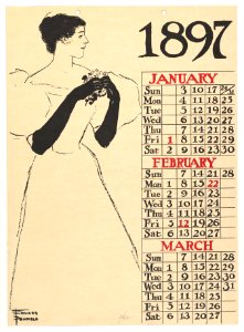 January, February, March, 1897 MET DP823820