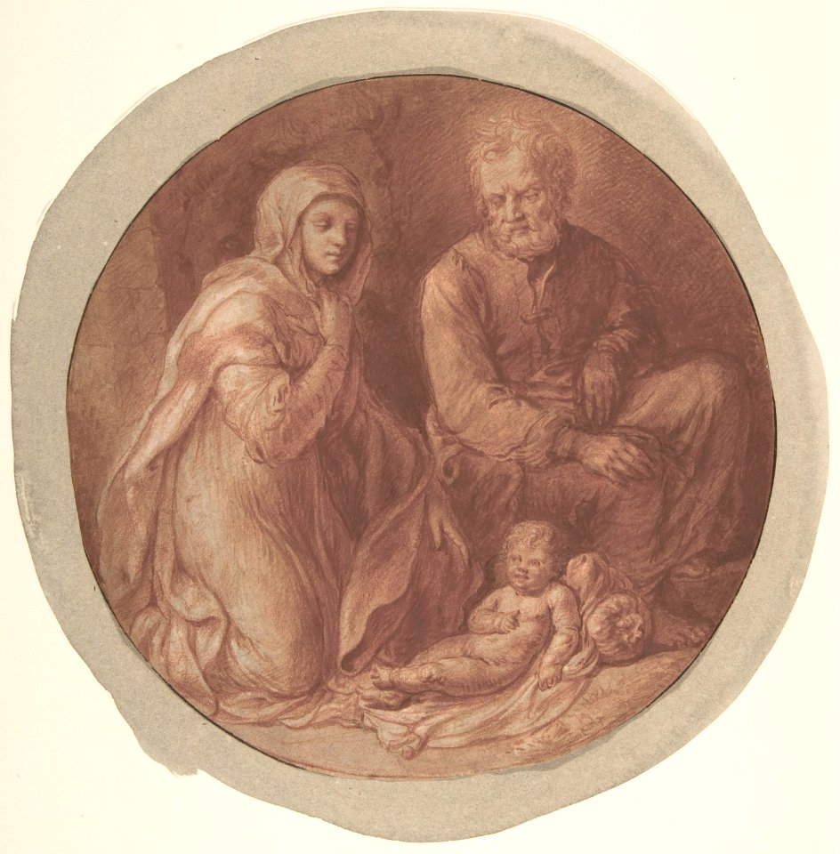 Holy Family in the Stable MET DP800253