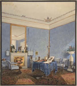 Interior of a Drawing Room MET DP803905