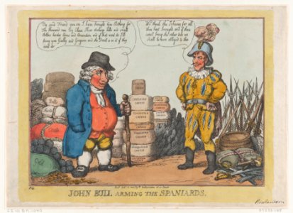 John Bull Arming The Spaniards MET DP873968