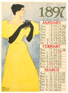 January, February, March 1897 MET DP823835