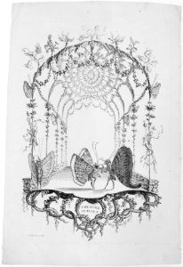 Italian Theatre (Théatre Italien), from Essai de Papilloneries Humaines par Saint Aubin MET MM73198