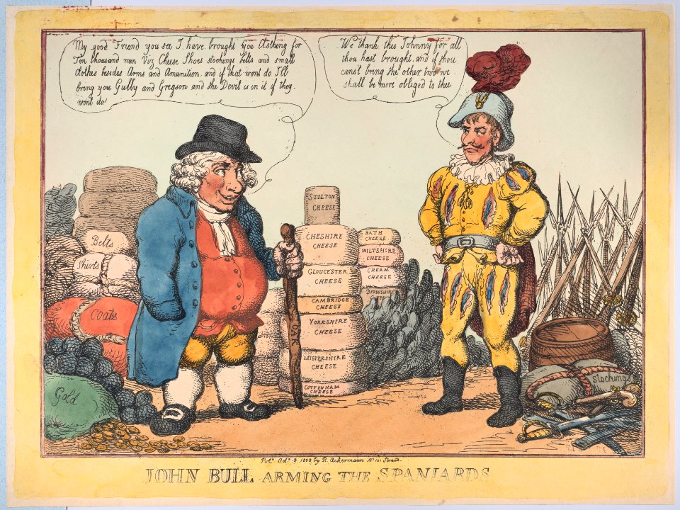 John Bull Arming The Spaniards MET DP881796