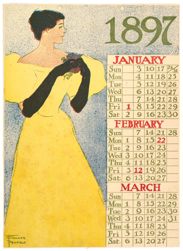 January, February, March, 1897 MET DP823995