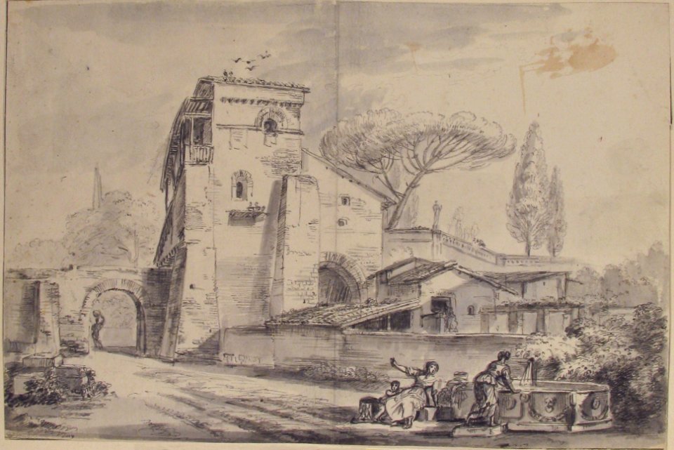 Italian Country House Beside a Road MET 1986.212