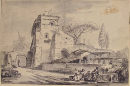 Italian Country House Beside a Road MET 1986.212
