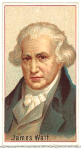 James Watt, printer's sample for the World's Inventors souvenir album (A25) for Allen & Ginter Cigarettes MET DP838855