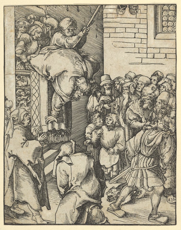 James The Less from the Martyrdom of the Twelve Apostles MET DP841877