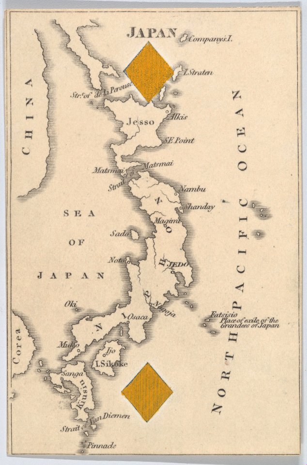 Japan from Court Game of Geography MET DP862908