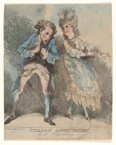 Italian Affectation, Real Characters MET DP871723