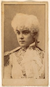 Kate Uart, from the Actresses series (N245) issued by Kinney Brothers to promote Sweet Caporal Cigarettes MET DP859746