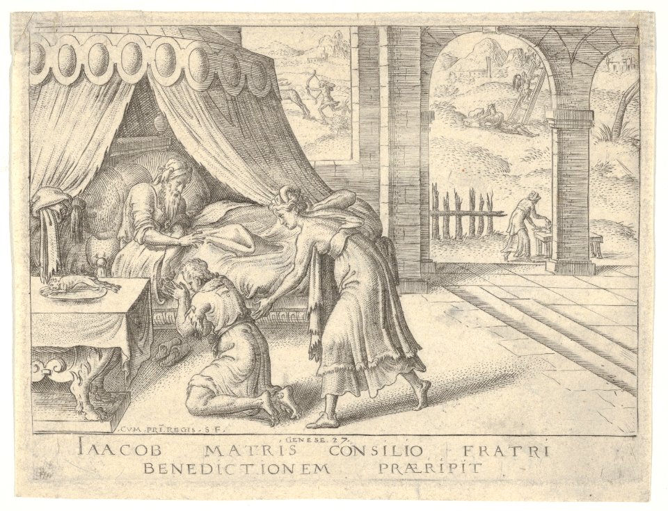 Isaac Blessing Jacob MET DP834131