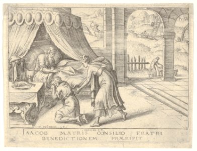 Isaac Blessing Jacob MET DP834131