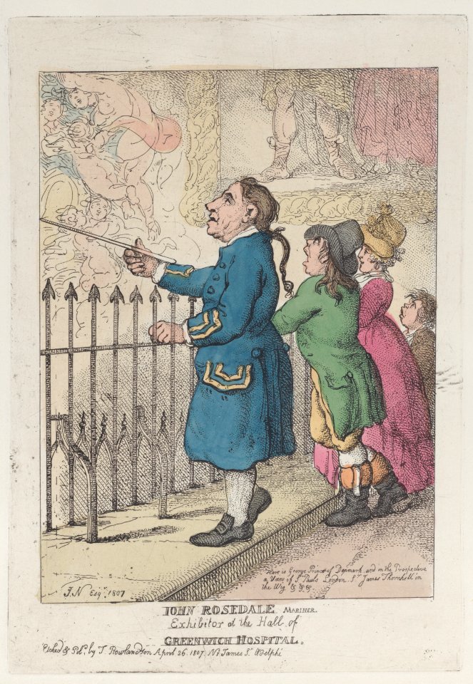 John Rosedale Mariner, Exhibitor at the Hall of Greenwich Hospital Met DP884650