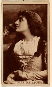 Julia Neilson, from the Actresses series (N245) issued by Kinney Brothers to promote Sweet Caporal Cigarettes MET DP859251
